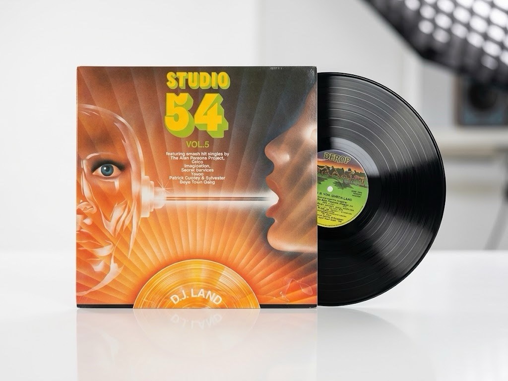 Studio 54 Vol. 5 D.J. Land Various Compilation LP 12" 33 giri Pop Disco Derby