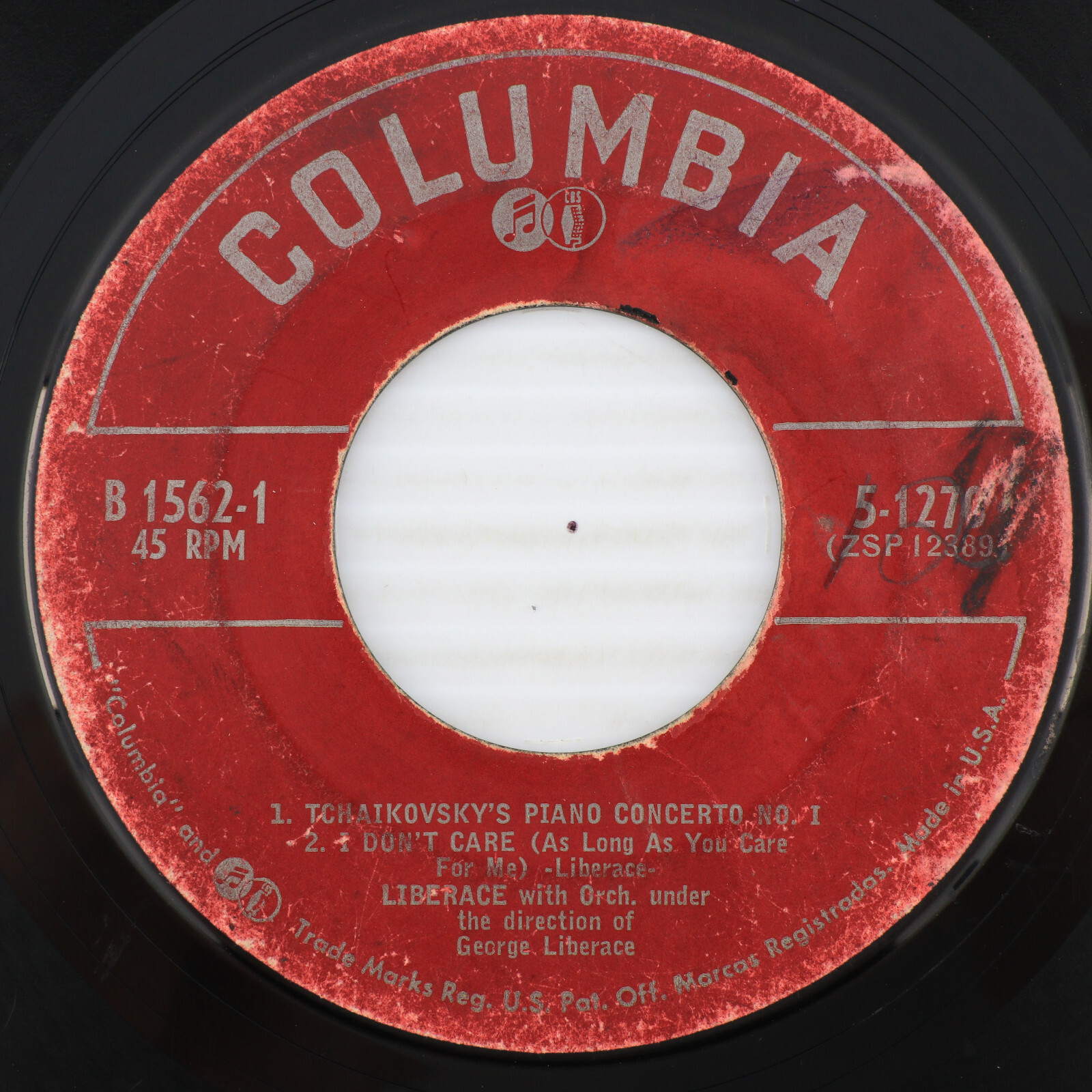 Liberace – Liberace By Candlelight 1 & 2 - 1957 2x 45 rpm EP Record B-1562/1657