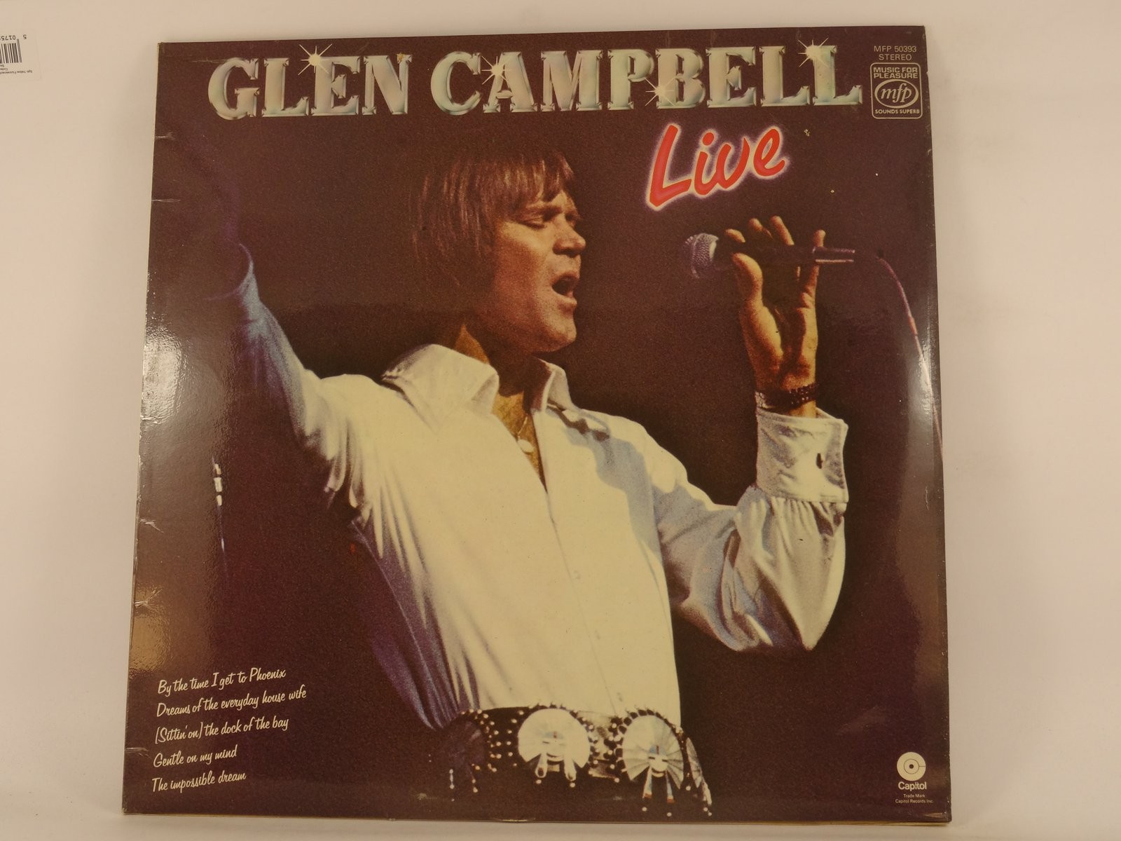 GLEN CAMPBELL GLEN CAMPBELL LIVE   (432) LP CAPITOL