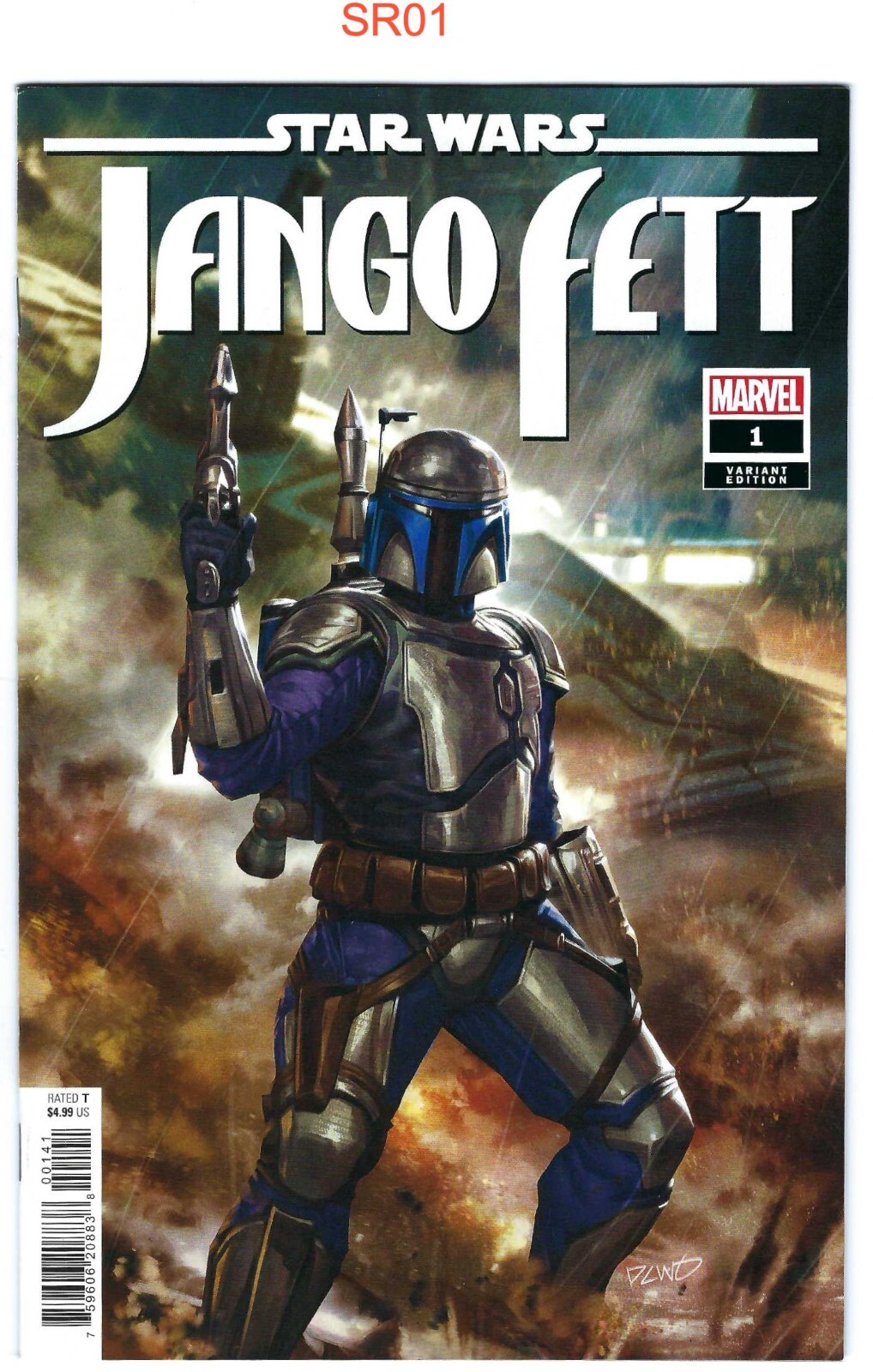 Star Wars Jango Fett #4 Derrick Chew variante 2024 Marvel VF/NM sr01