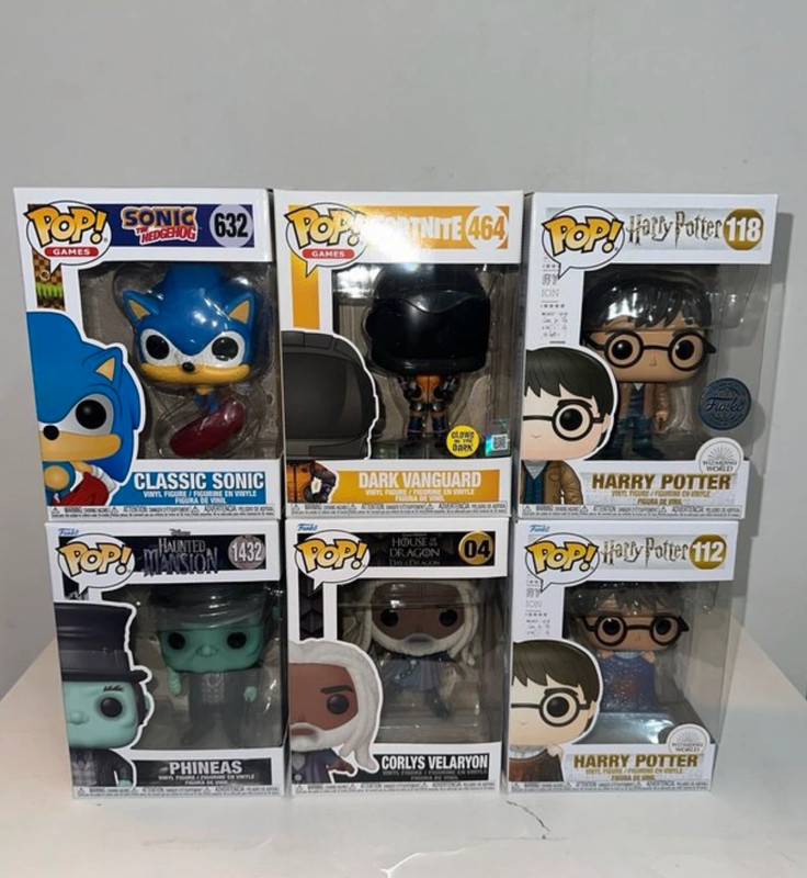 Lote Funko Pop!