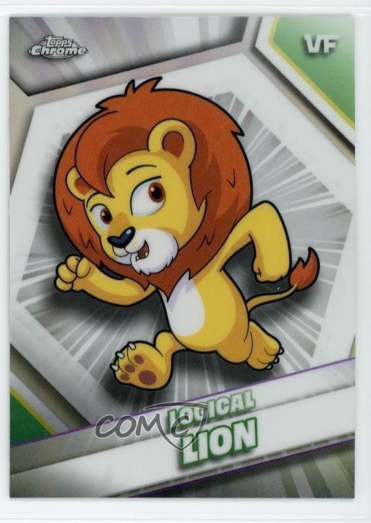 2026 Topps Chrome VeeFriends Refractor Logical Lion #115 17uv