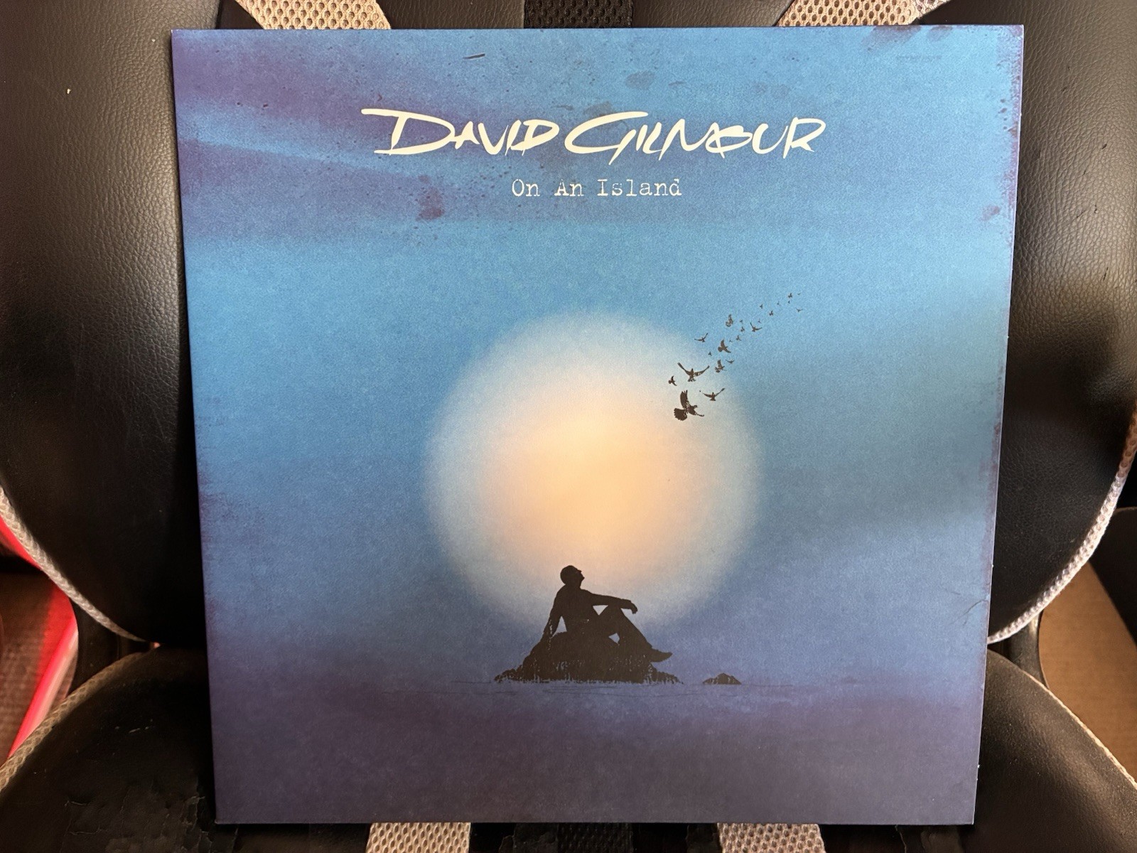 NEW OOP LIMITED DAVID GILMOUR ON AN ISLAND NUMBERED SPLATTER VINYL PINK FLOYD