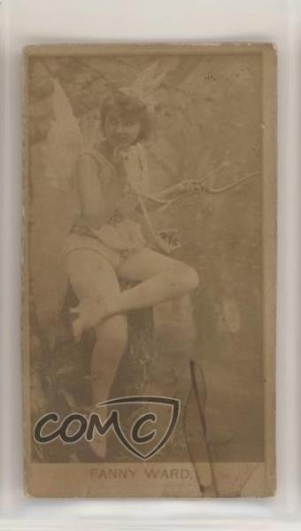 1890 Dolce Caporale Attori e Attrici Assolutamente Puro Back Fanny Ward mq1