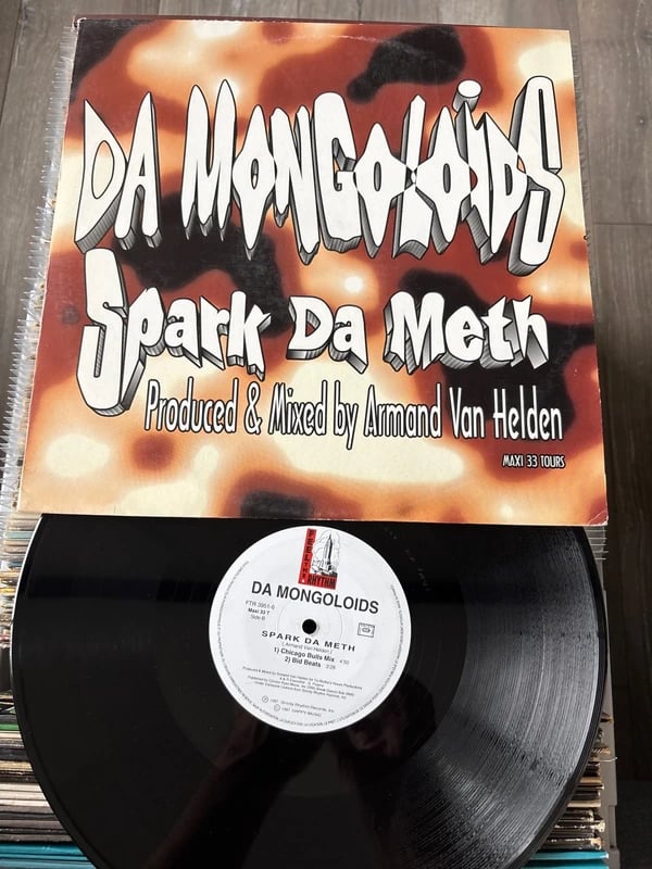 D’à Mongoloids Spark da meth Armand van helden disque vinyle «maxi 45t