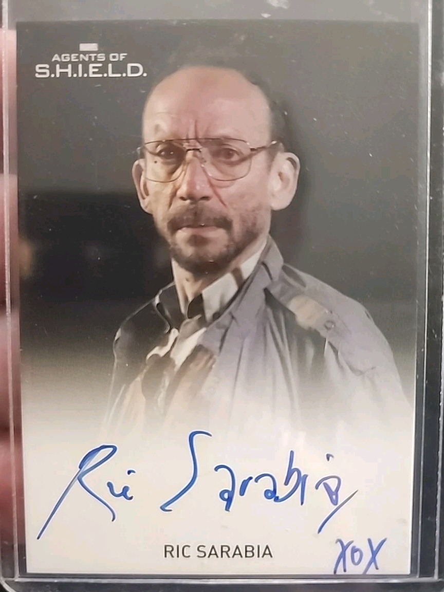 Agents Of Shield Stagione 2 Auto Card Ric Sarabia come Wendell Levi iscrizione XOX