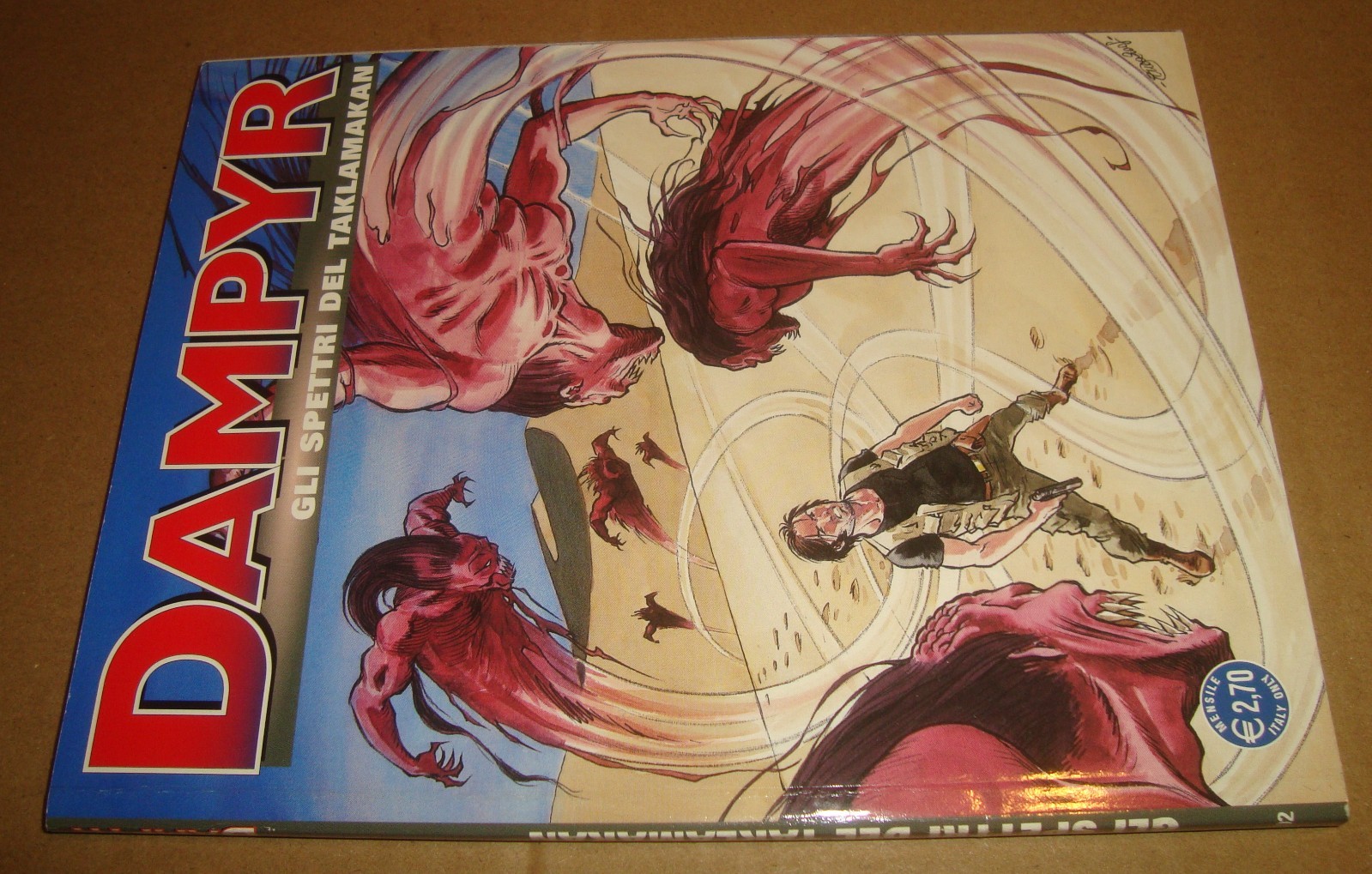 DAMPYR 102 GLI SPETTRI DEL TAKLAMAKAN SERGIO BONELLI EDITORE SETTEMBRE 2008