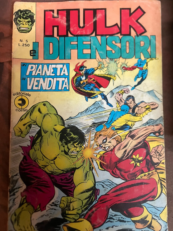 Hulk e i Difensori 5 Editoriale Corno