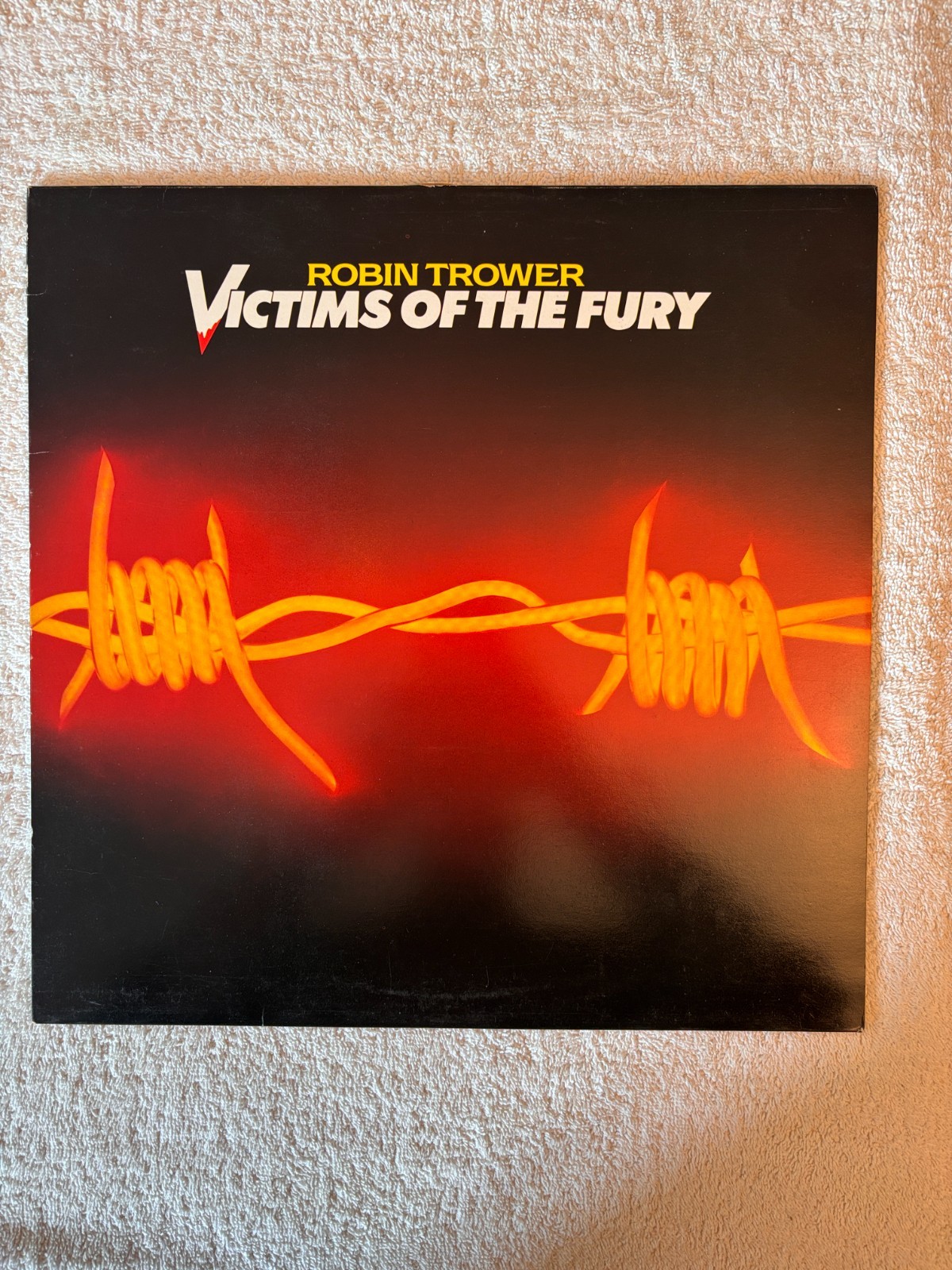 Robin Trower Victims Of The Fury vinyl cat# CHR 1215 1980 UK Original VG/EX