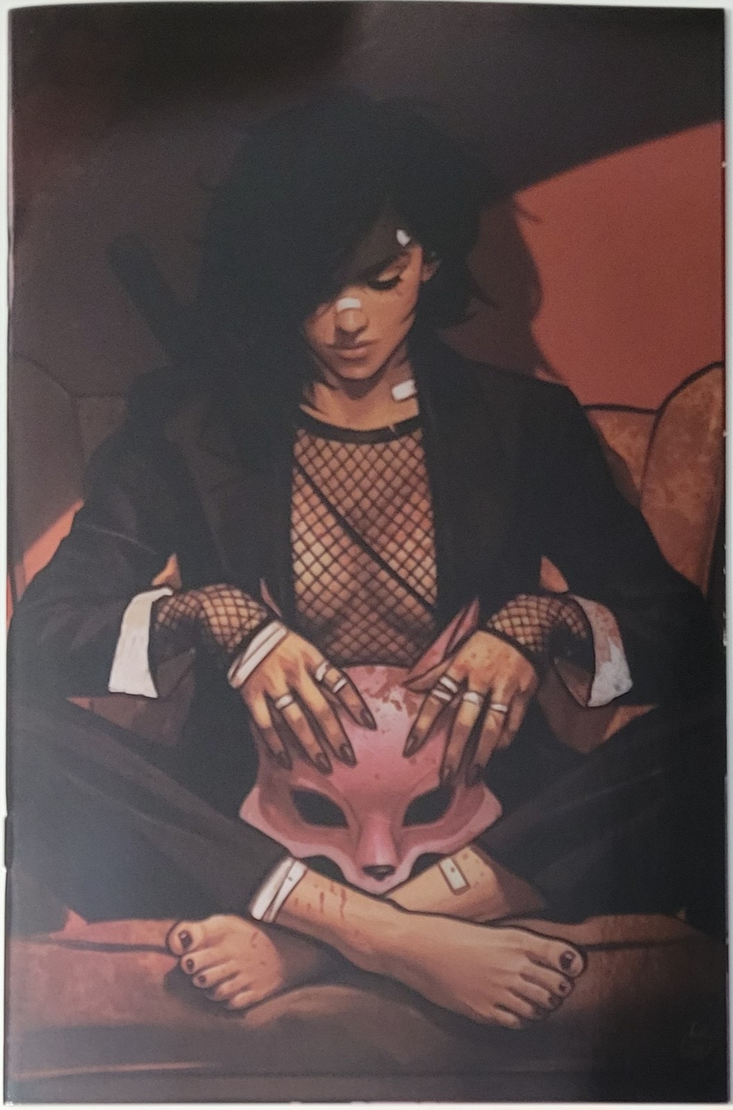 Fox Mask Killer #1 Virgin Foil Exclusive - 2026 - Francesco Tomaselli Ltd 500