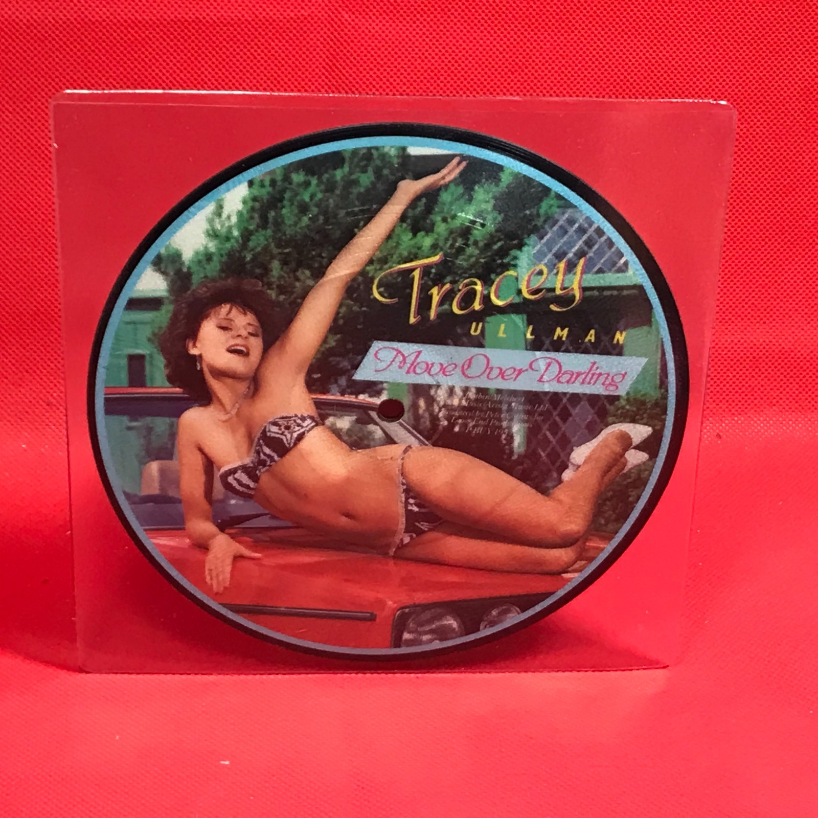 TRACEY ULLMAN Move Over Darling 1983 UK 7" Vinyl PICTURE DISC Single original 45