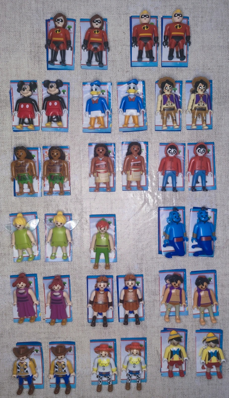 2 coleções Disney Playmobil