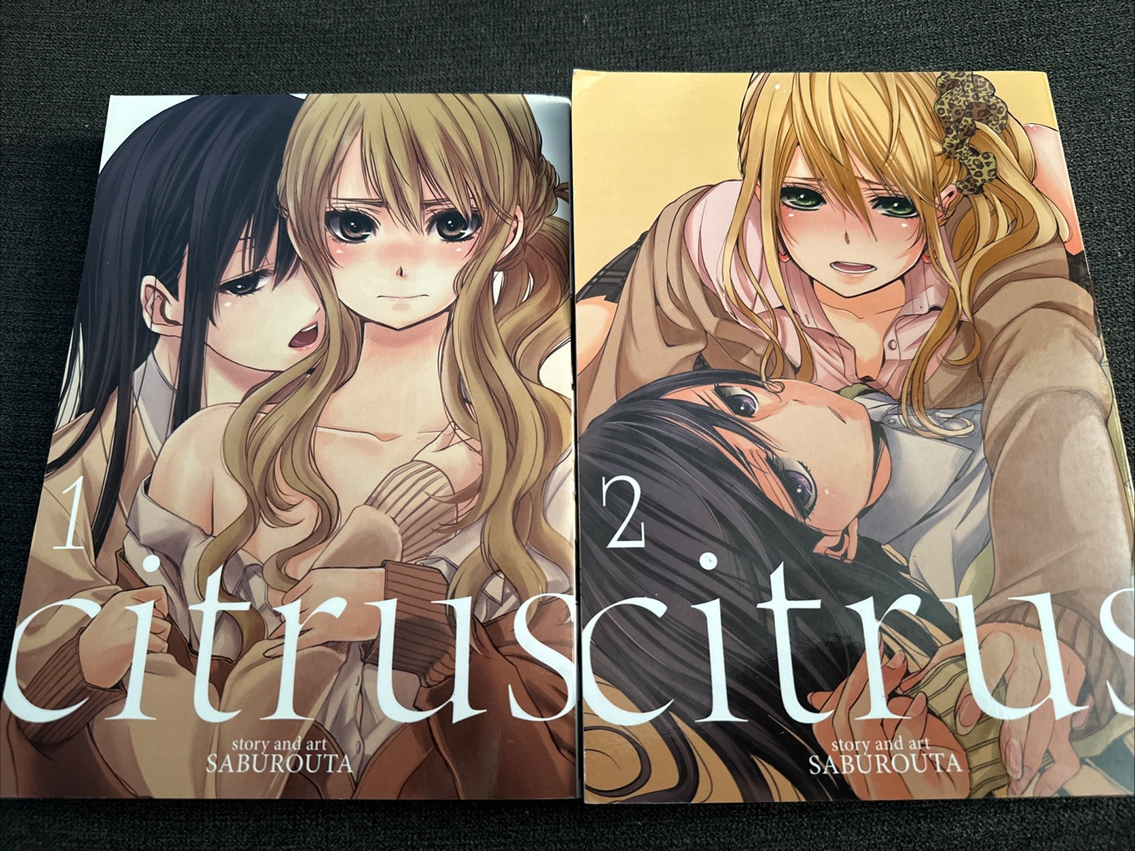 Seven Seas Entertainment Citrus Vol. Lotto 1-2 manga (inglese) di Saburouta