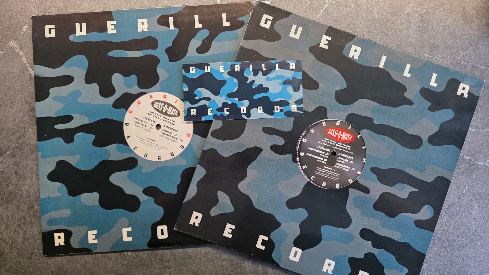 William Orbit, Bass-O-Matic - In The Realm Of The Senses 12" Guerilla DOUBLE PAK