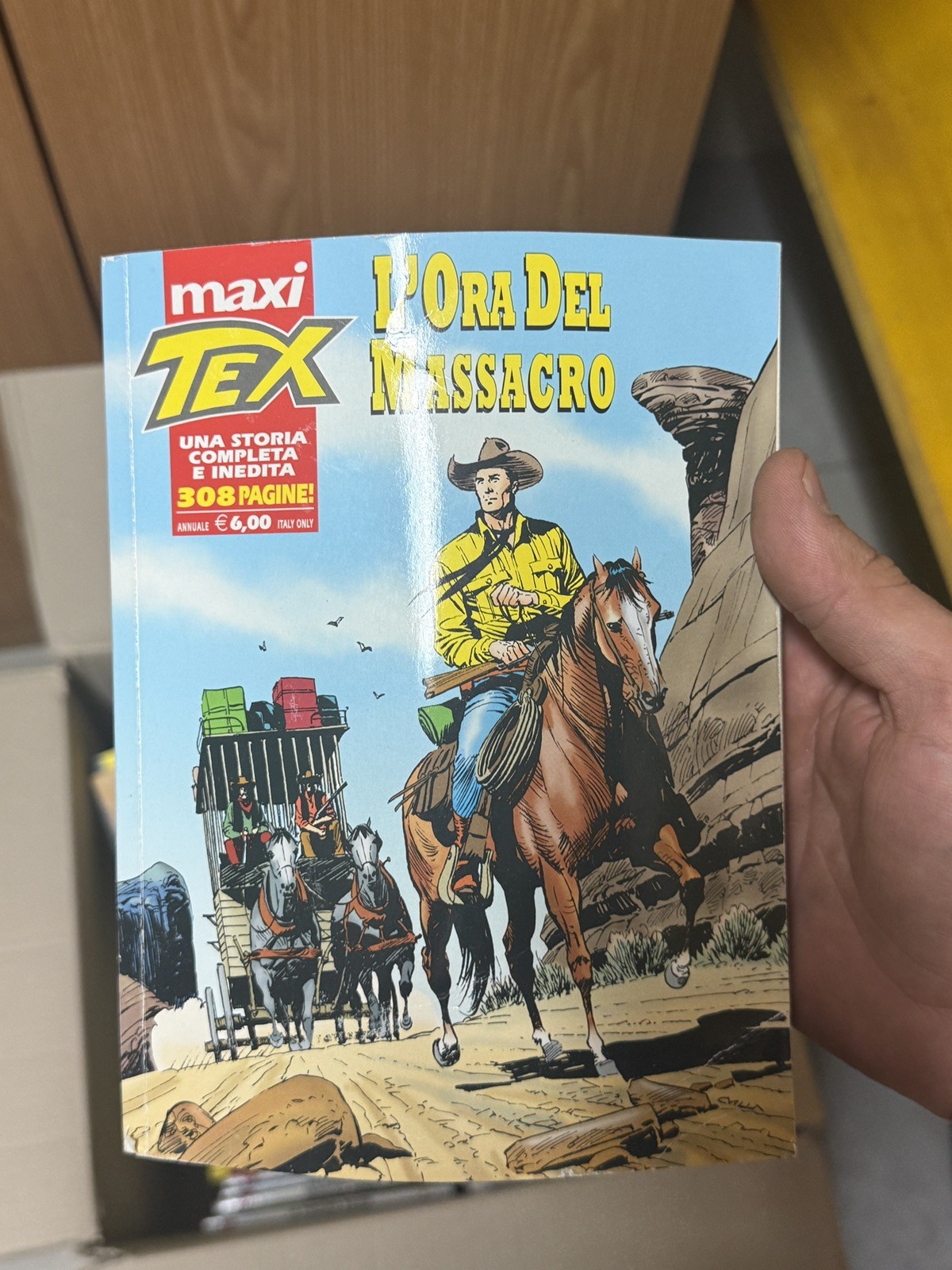   FUMETTO MAXI TEX NUMERO 15 L'ORA DEL MASSACRO  BONELLI EDITORE 2011