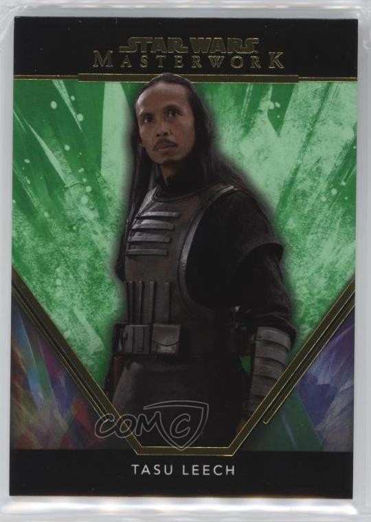 2024 Topps Star Wars Masterwork Green 31/99 Tasu Leech #96 1i3m