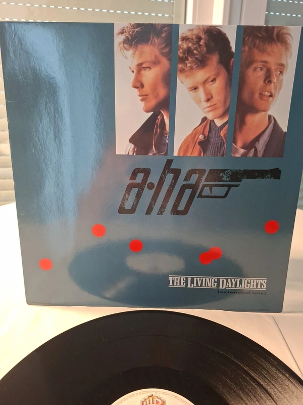 a-ha the living daylights james bond 12 inch maxi vinyl 1987