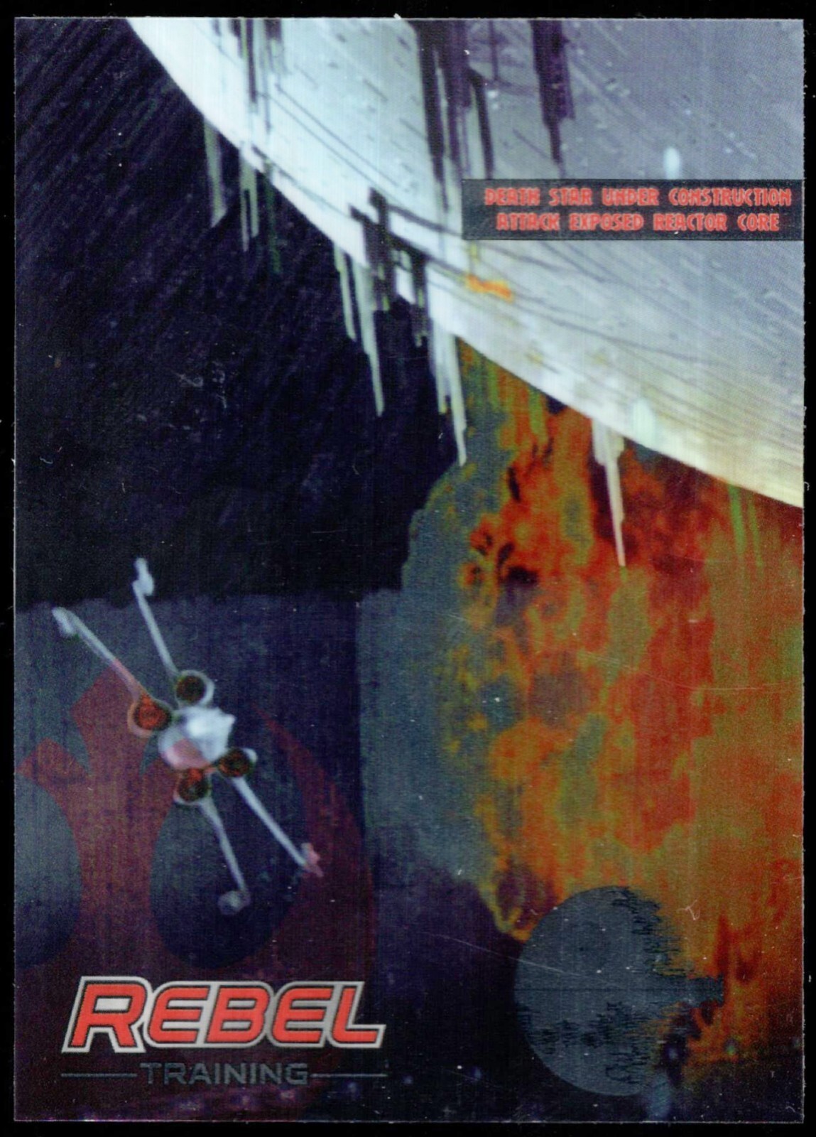 2014 Star Wars Chrome Perspectives "ADDESTRAMENTO RIBELLE" Scheda #9...SECONDA STELLA DELLA MORTE