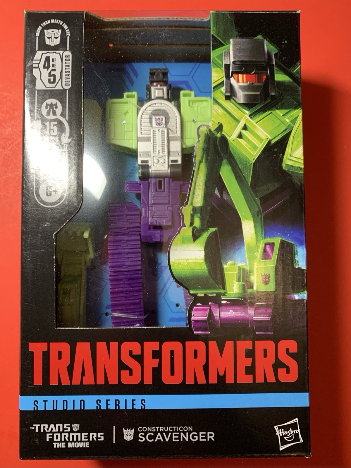 Transformers Studio Movie Series The Movie Constructicon Scavenger Devastator