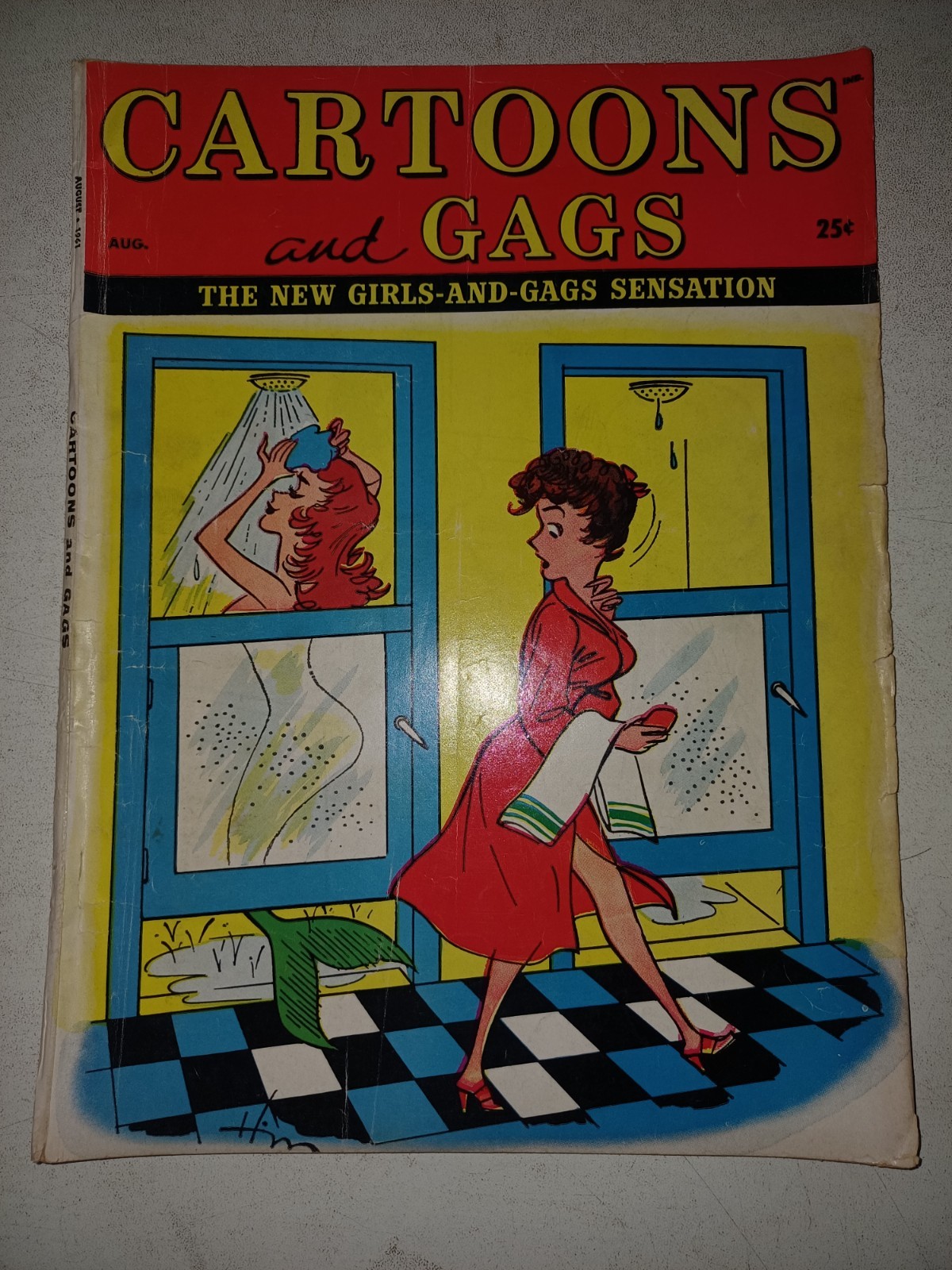 Cartoni animati e gag vol 4 n.4 agosto 1961