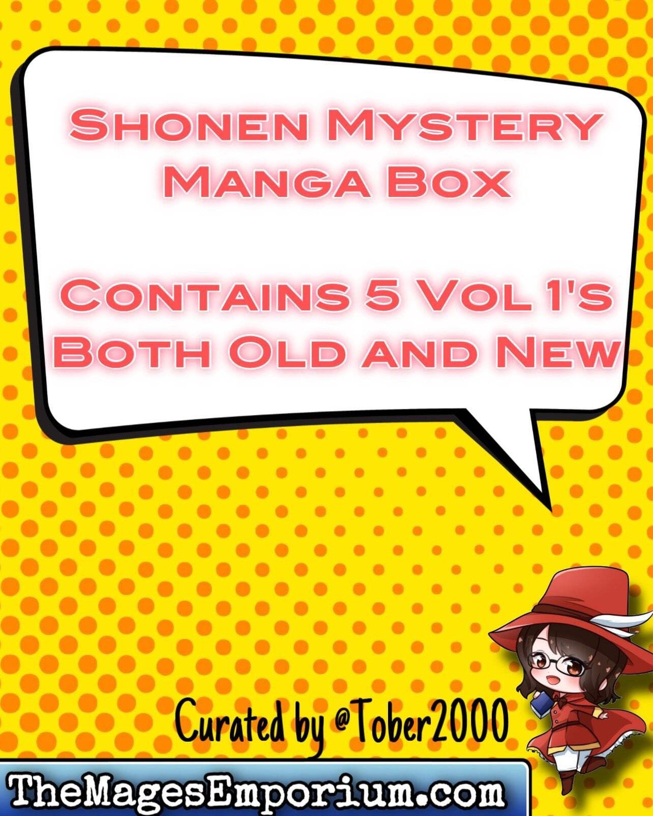 Shonen primi volumi - vecchi e nuovi - Mystery Manga Box - uso manga misto inglese