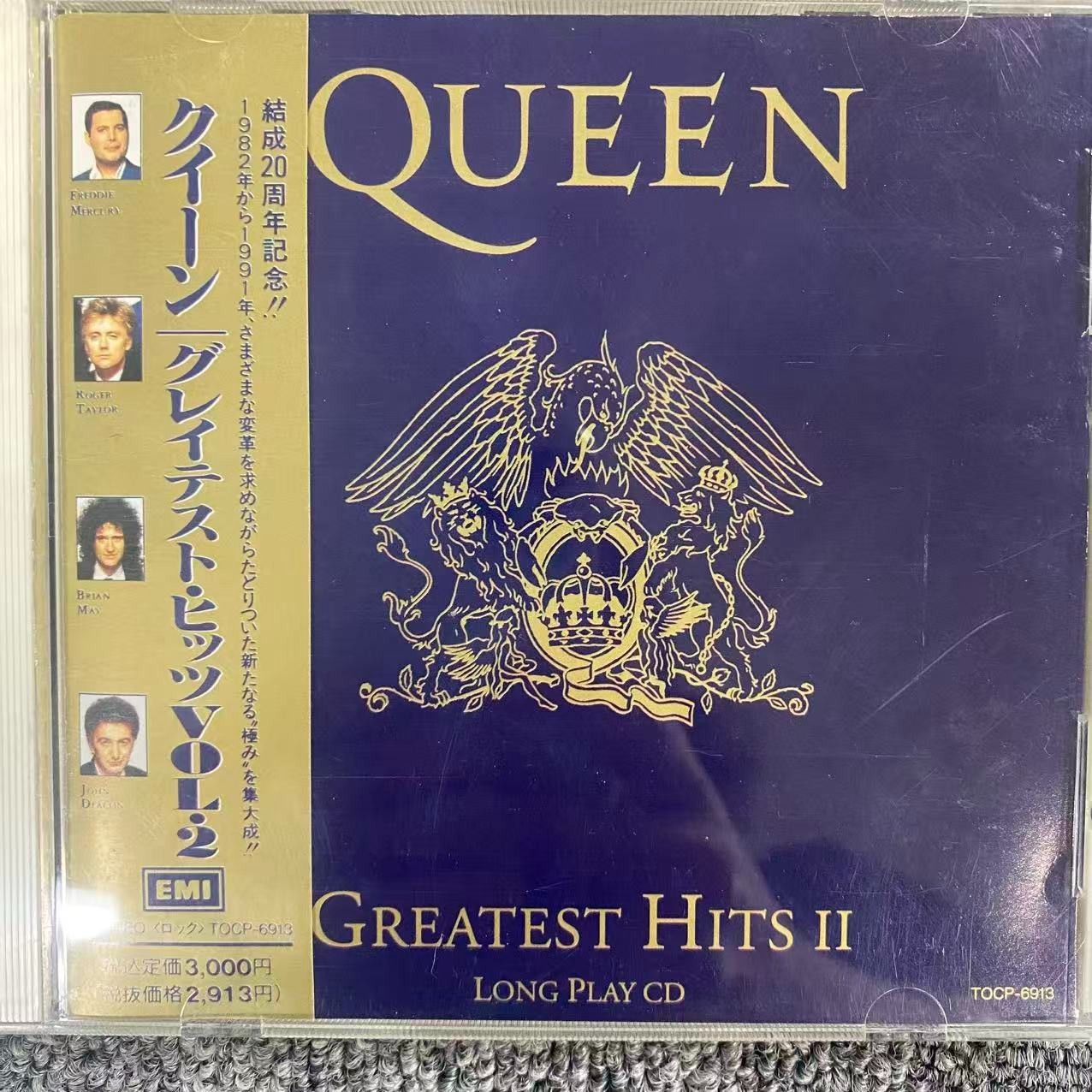 Queen/Greatest Hits II/TOCP6913/OBI/JAPAN/CD