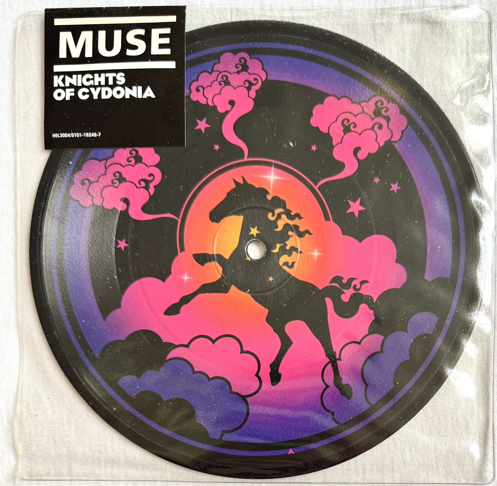 MUSE -Knights Of Cydonia- Rare UK Vinyl 7" Picture Disc / Sticker sealed (Vinyl)