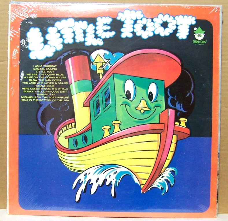 LITTLE TOOT - FACTORY SEALED CHILDRENS 1975 LP VINYL RECORD