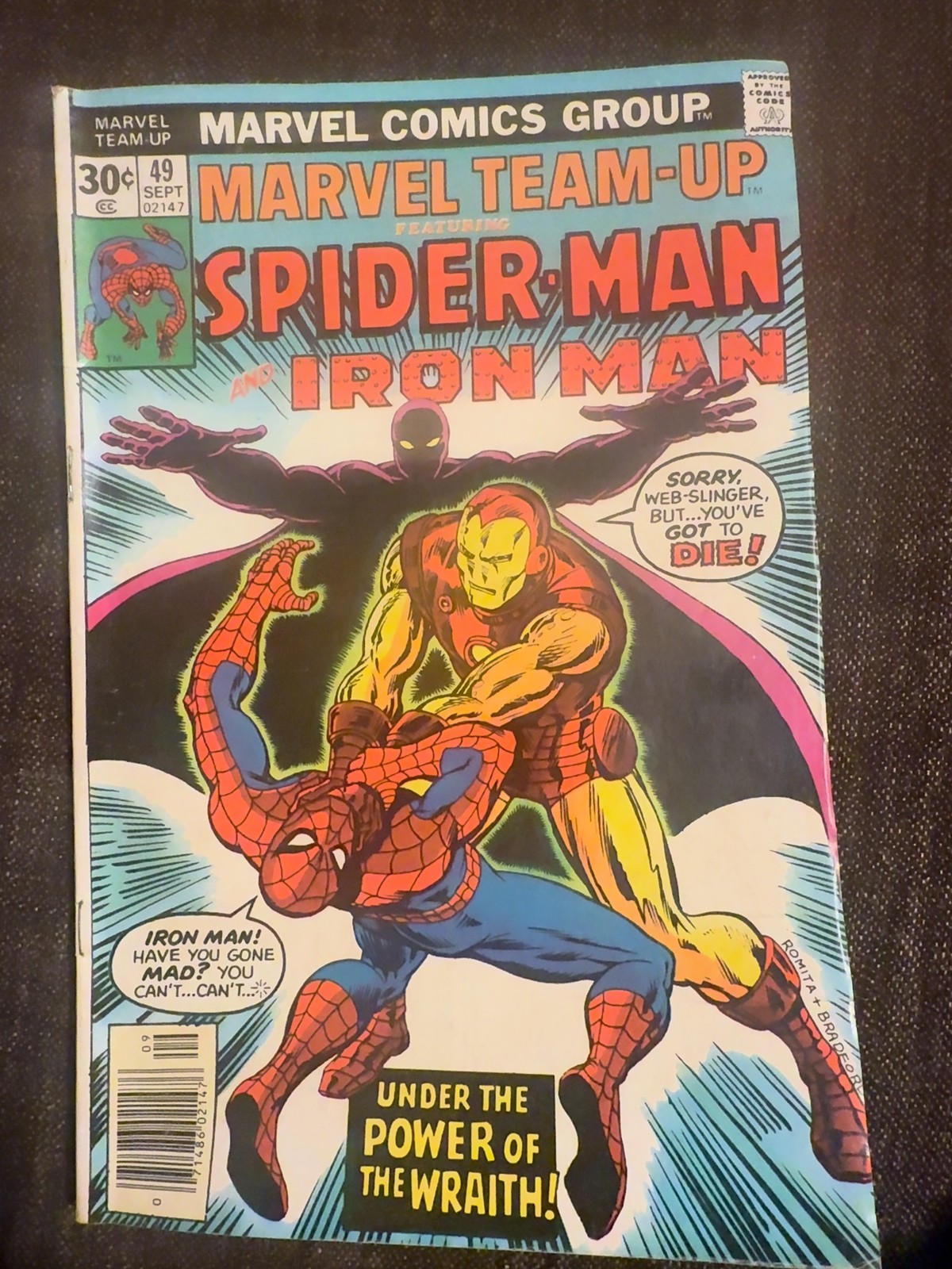 Marvel Team-Up #49 Spider-Man Iron Man Marvel Comics 1977