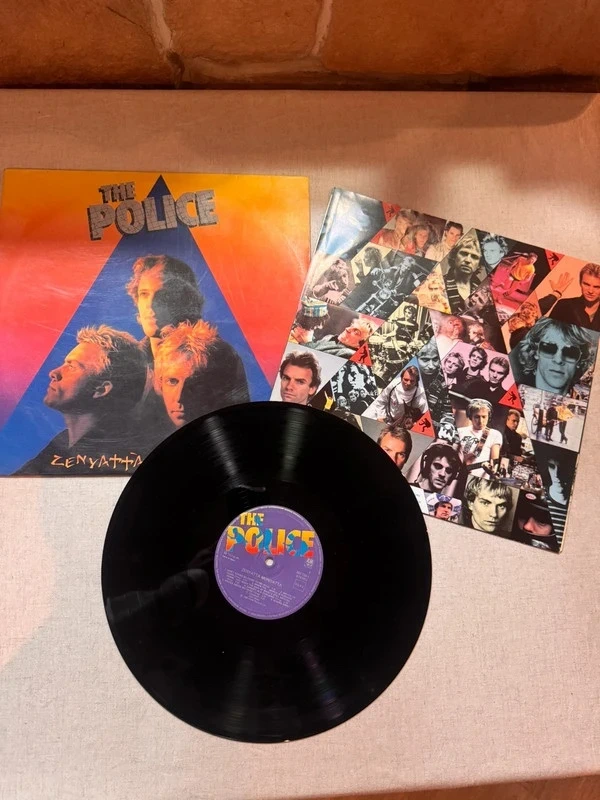 Vinilo the police Zenyatta Mondatta LP vinilo edición española 1987