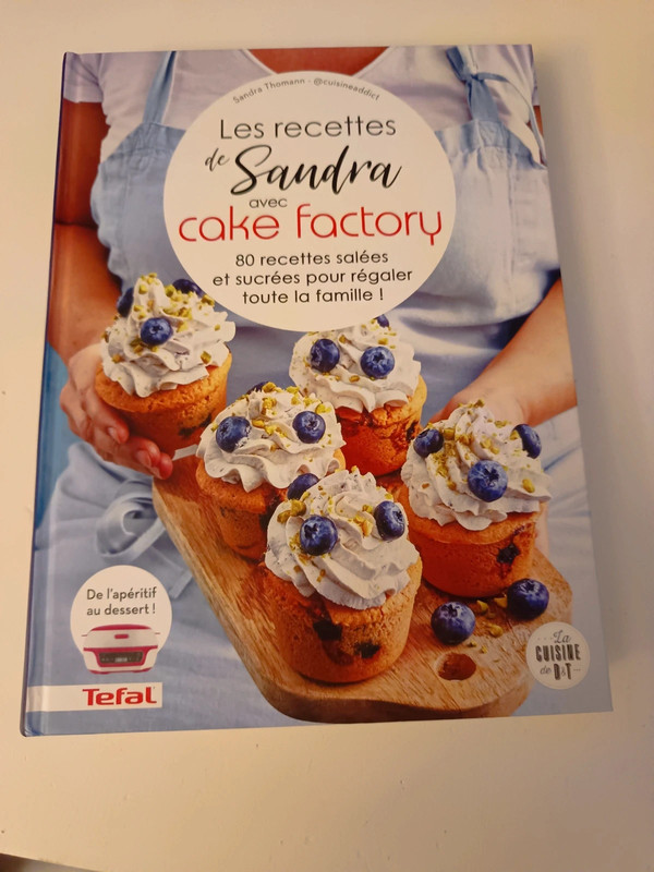 Les recettes de Sandra avec Cake Factory