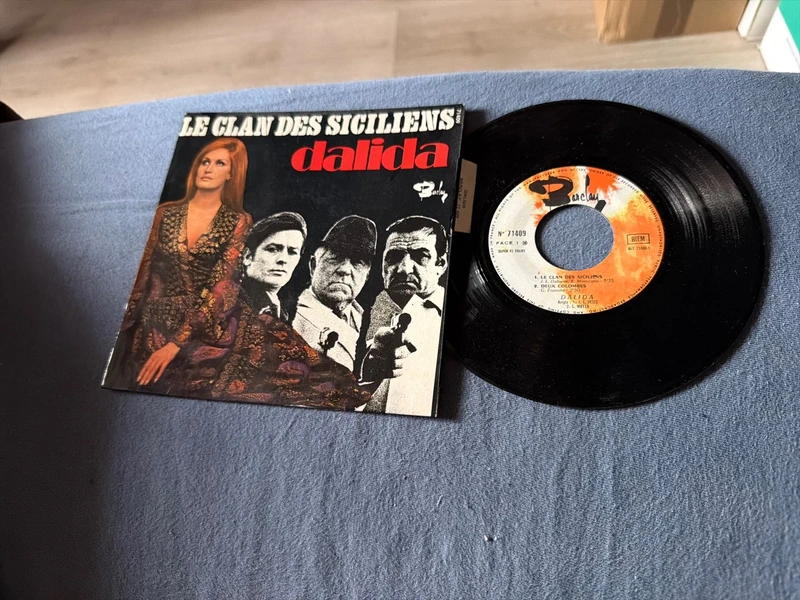 45 tours dalida le clan des siciliens