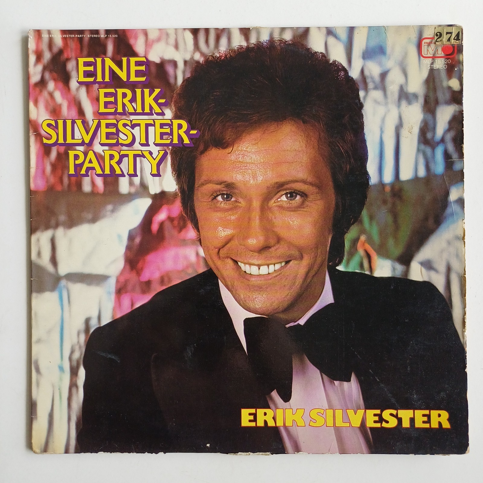 Q EX/VG+ 12" LP Erik Silvester - Eine Erik-Silvester-Party Metronome MLP 15.520