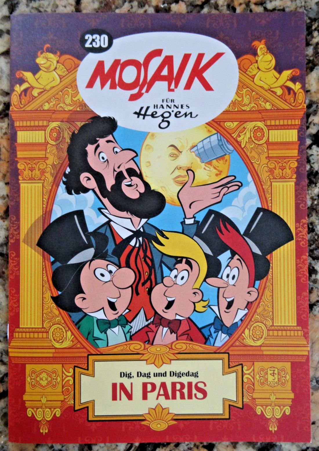 Mosaico - n.230 - A Parigi - Fanzine - Mosapedia Anno 2024 - Ottimo
