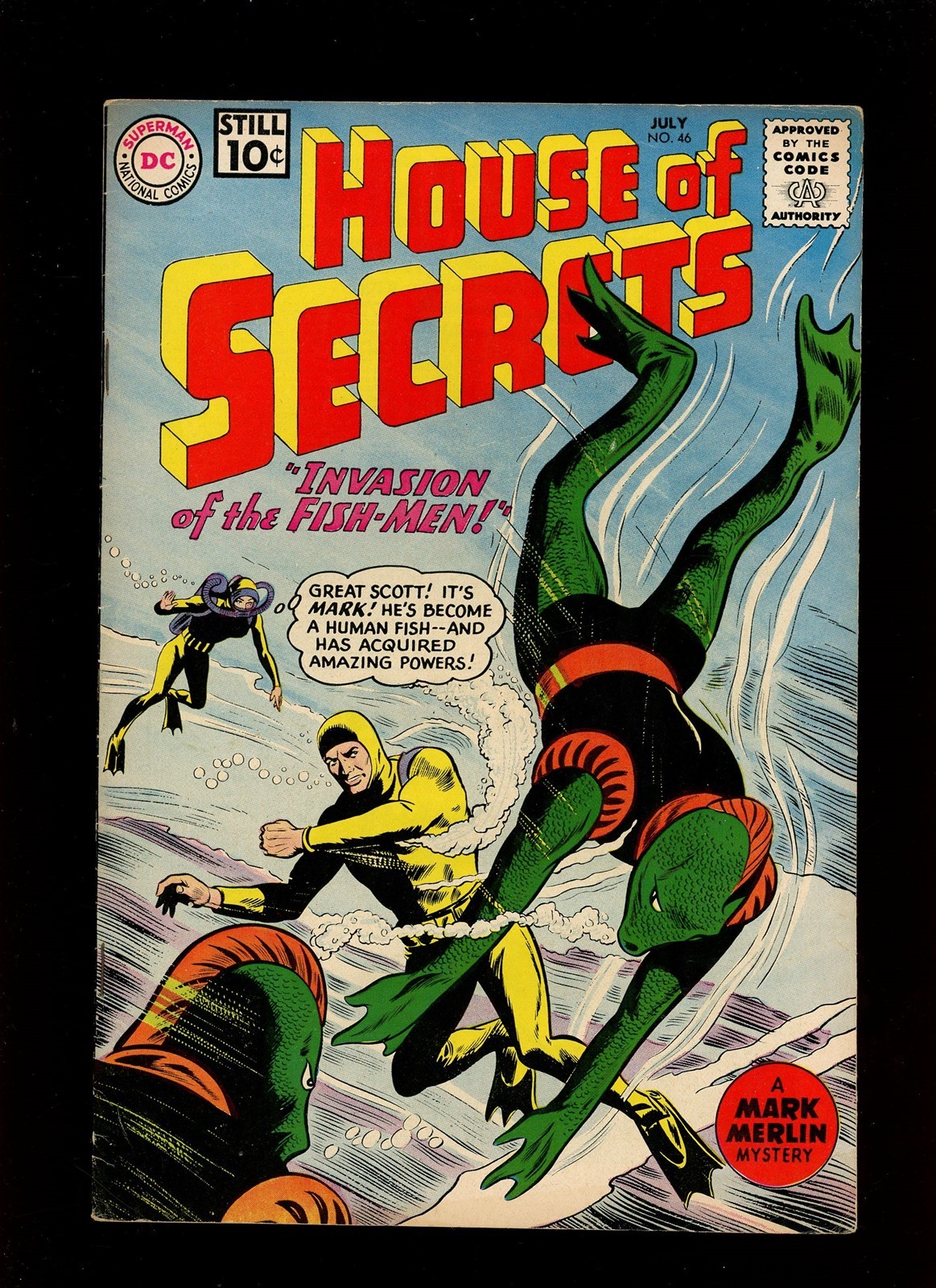 House of Secrets #46 1961 FN+ 6.5 scansioni alta definizione**