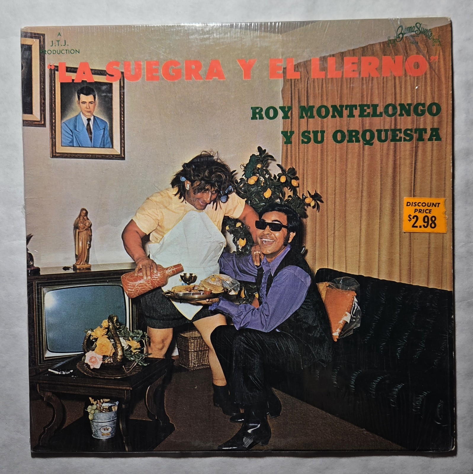 Roy Montelongo “La Suegra Y El Llerno” Tejano Tex Mex Record LP