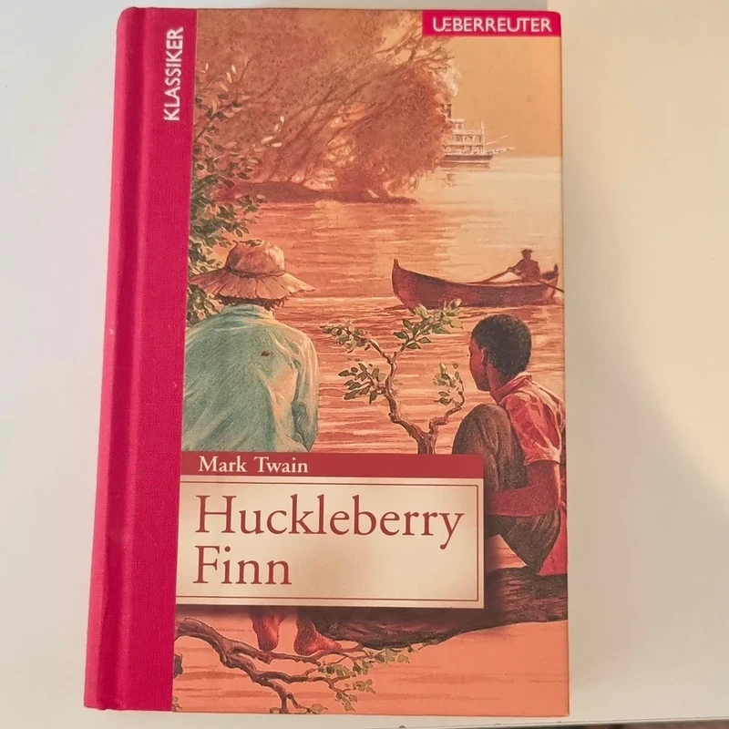 Mark Twain: Huckleberry Finn gebunden Deutsch Abenteuer Klassiker