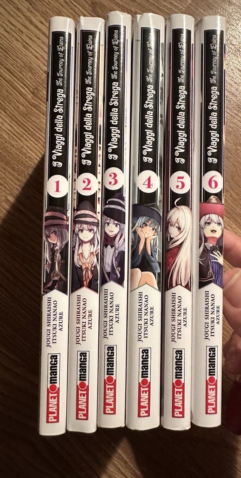 Planet Manga I Viaggi della Strega 1-6 serie completa Jougi Shiraishi ITA