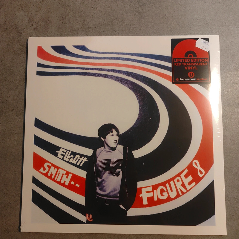 Vinyle Neuf Scellé Elliott Smith – Figure 8 (Limited Red Transparent Vinyl)