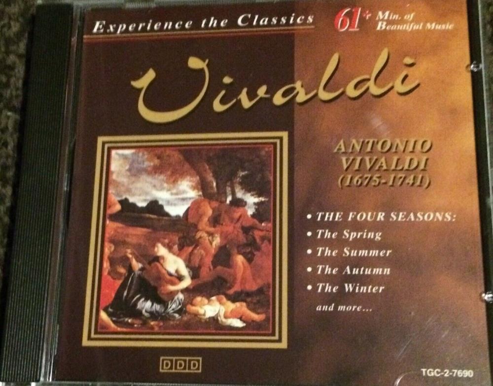 Experience The Classics CD (1996) Vivaldi Classical Fast FREE P&P