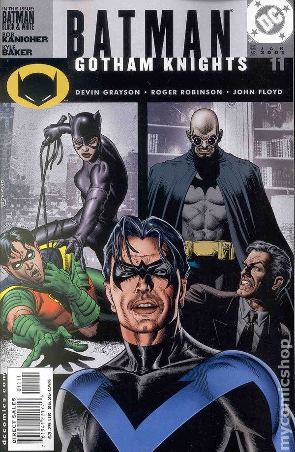 Batman Gotham Knights #11 FN- 5.5 2001 immagine stock basso grado