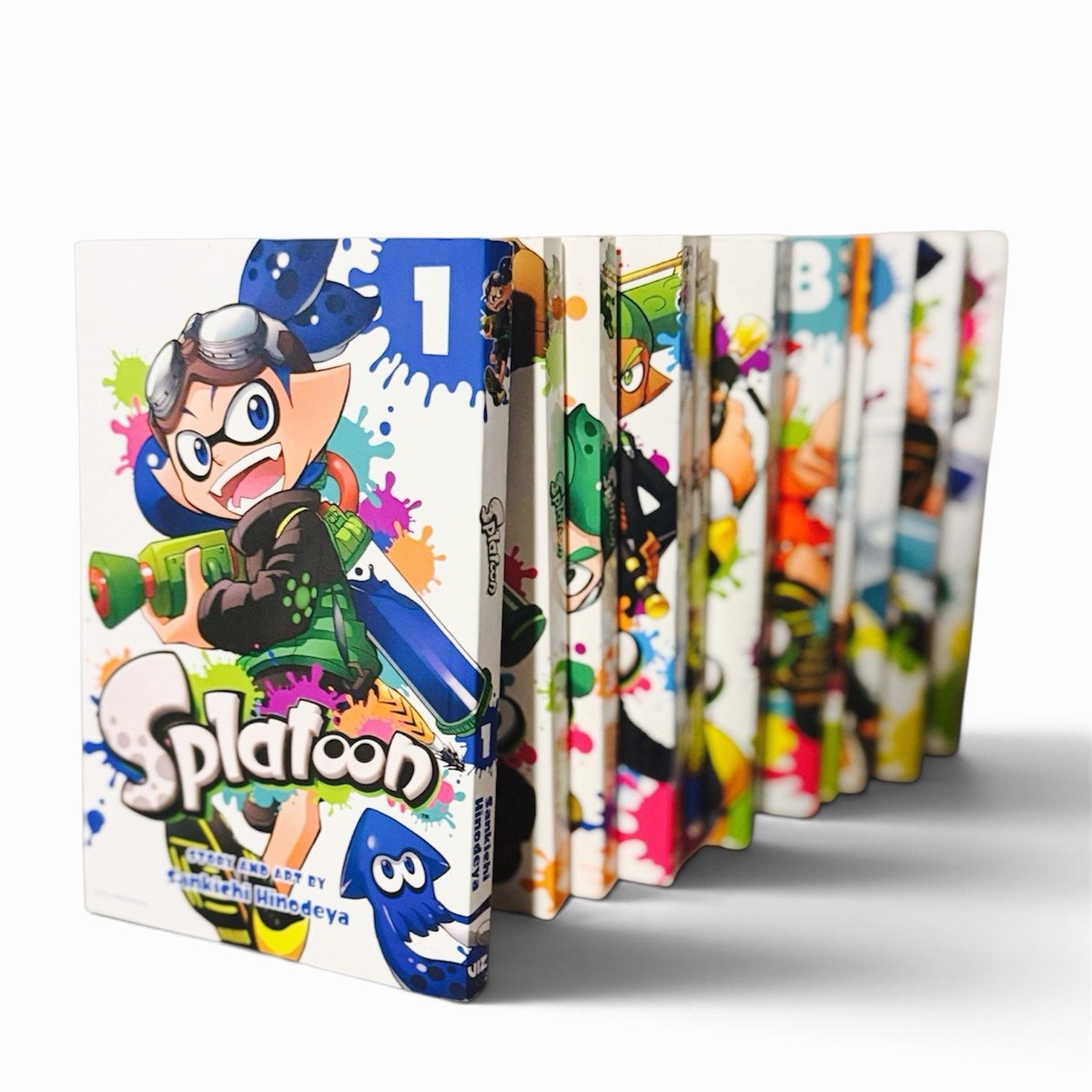 Splatoon serie manga volumi 1-13 di English Viz Media