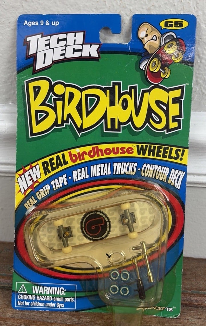 Vtg G5 Birdhouse Tech Deck New Sealed X Concepts 96mm Series 5070 Tony Hawk