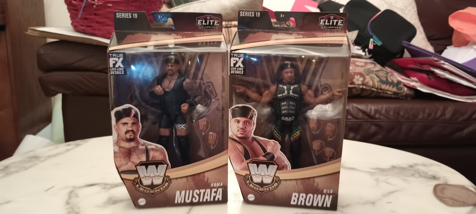 WWE Elite Collection Series 19 Kama Mustafa & D-Low Brown Set