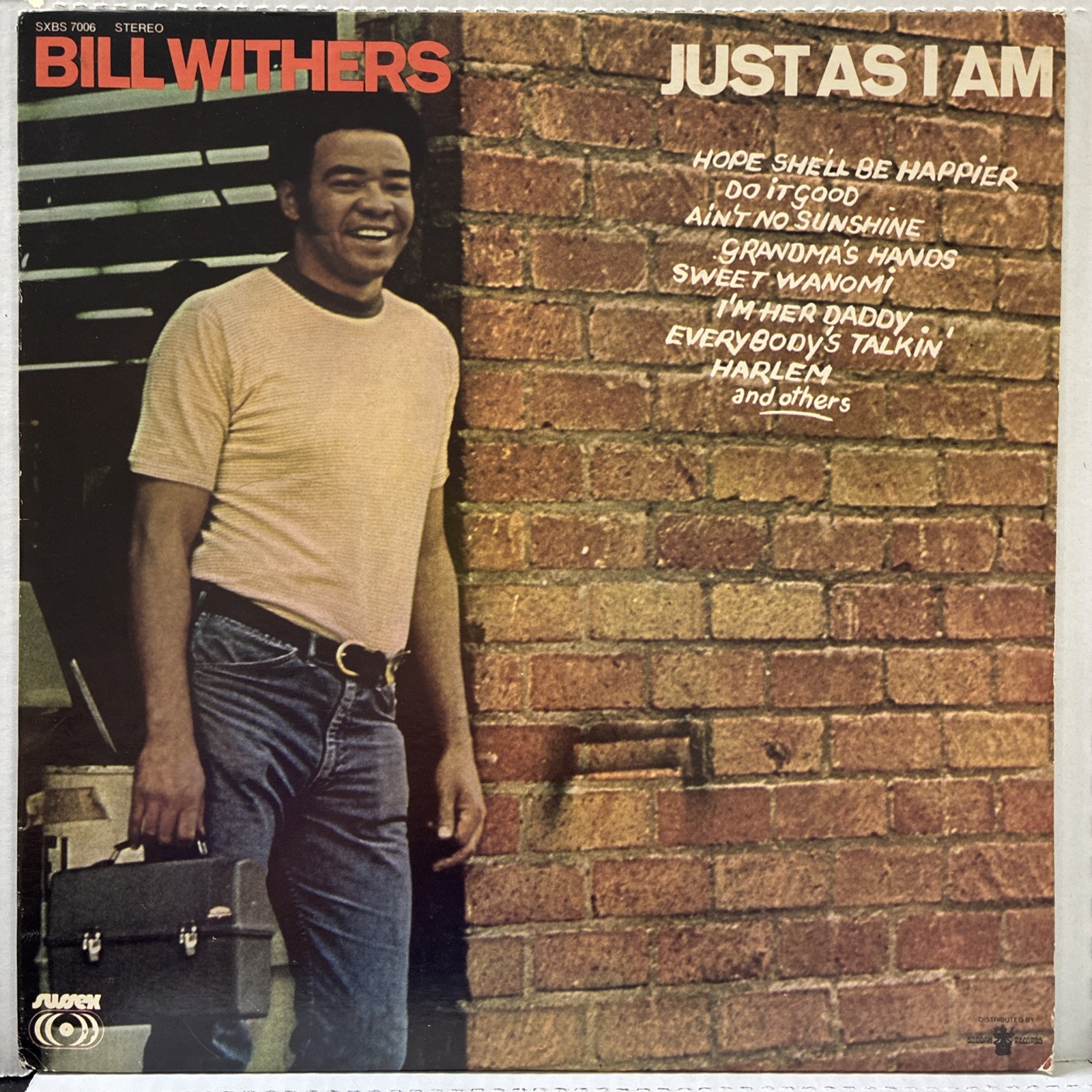 BILL WITHERS Just As I Am (1971) SUSSEX SXBS first pressing NM