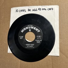 Roy Orbison Running Scared/Love Hurts Monument Golden Series 45 Black Label