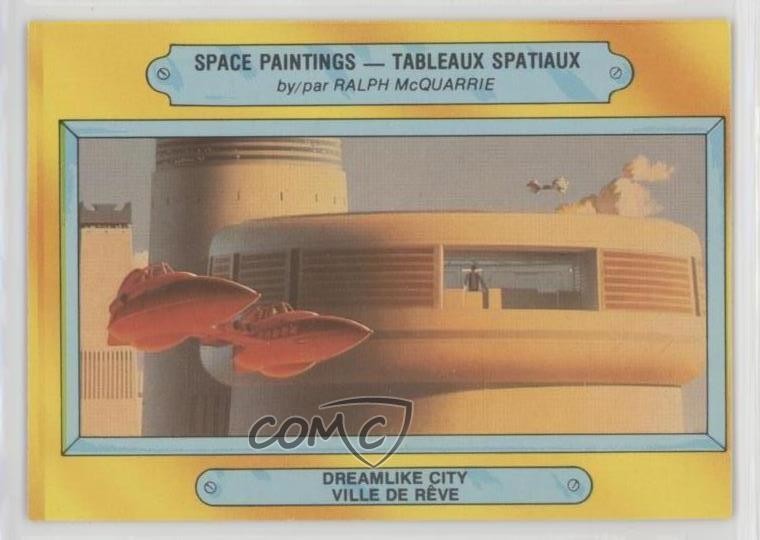 1980 O-Pee-Chee Star Wars: The Empire Strikes Back Dreamlike City #338 2o7