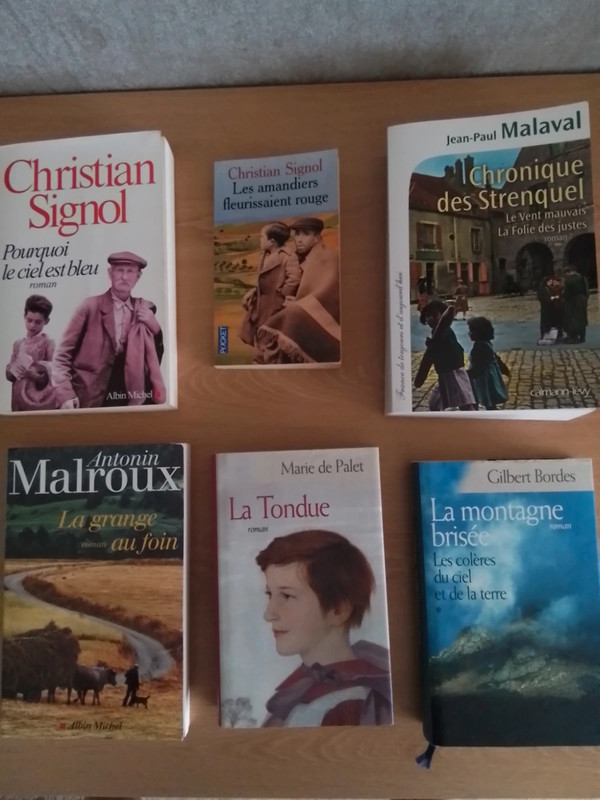 6 livres Signol Malaval Bordes Malroux Palet