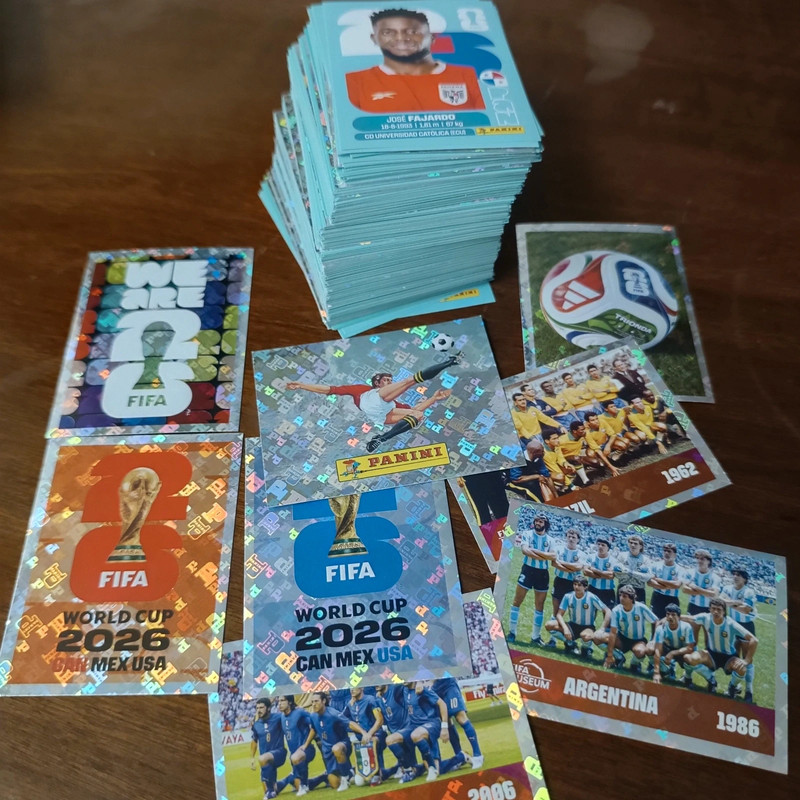 Panini World Cup 2026 Lote 300 cromos sin repetir