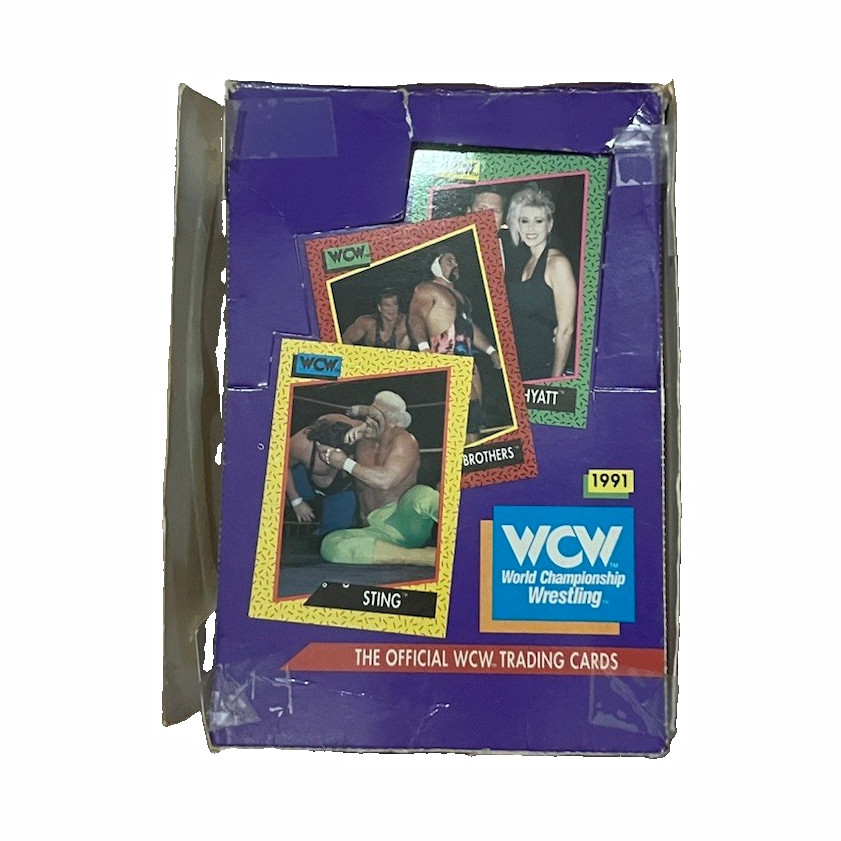 Impel 1991 WCW The Official WCW Trading Cards Box Sting Steiner Missy